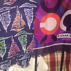 Coach Scarves - 2 for 1!